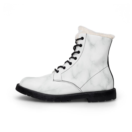 Renegade Combat Fur and Leather Boots