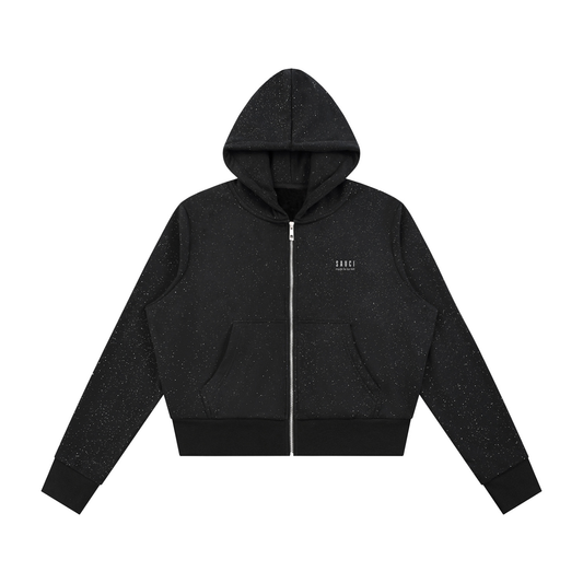 SAUCI Afterglow Sparkle Full-Zip Hoodie